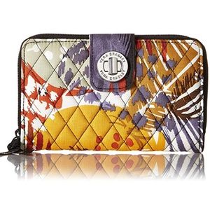 Vera Bradley Turnlock Designer Wallet